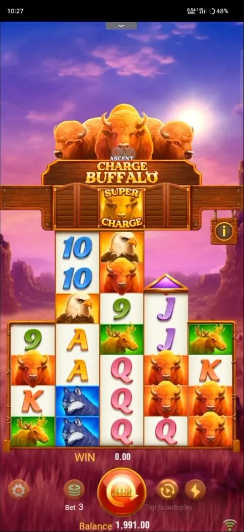 Casino interface screenshot 3